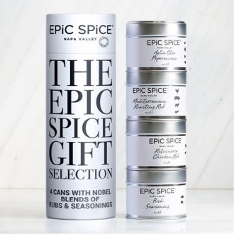 Epic Spice 4 stk. krydder i Gaveeske - Middelhavskrydder