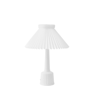 Lyngby Espen Klint lampe Lille hvit 46 cm