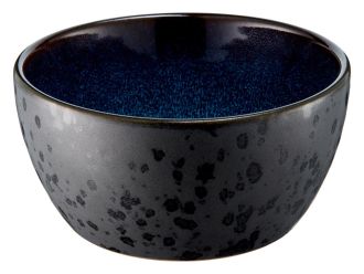 Bitz Skål Ø 12 x 6 cm svart/mørkblå