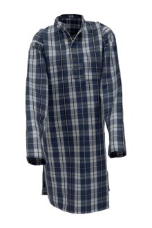 Halvor Bakke Saint-Maurice Nattskjorte Vintage Indigo Flere Størrelser