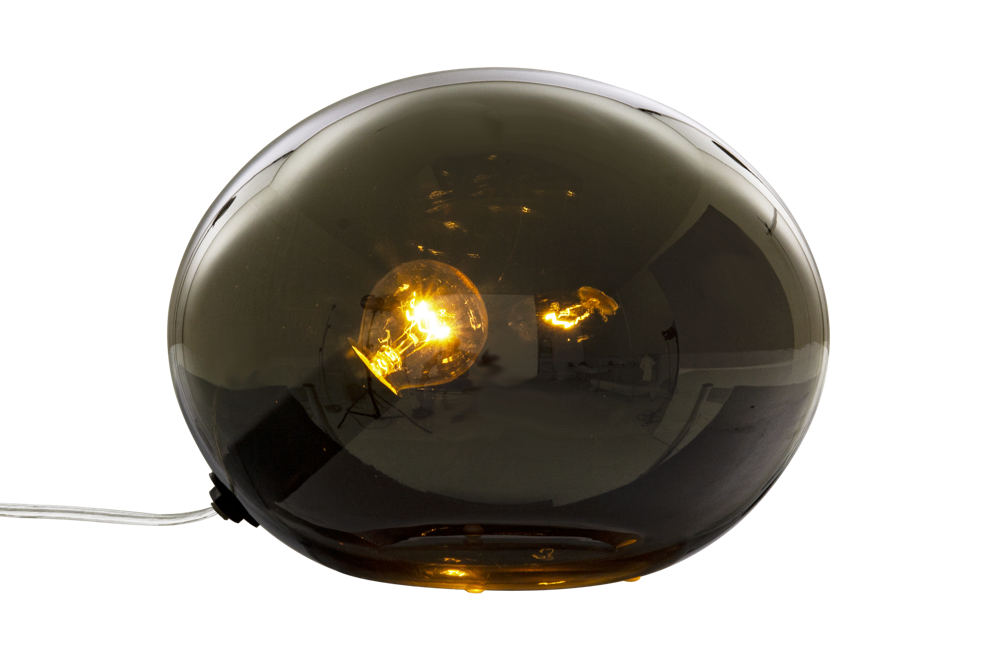Aneta Lighting Globus Bordlampe 24 cm Sotet