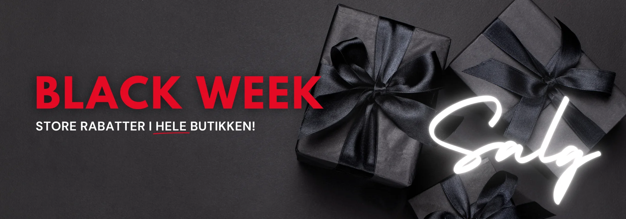 Black Week 2025 hos Glassoginterior.no.