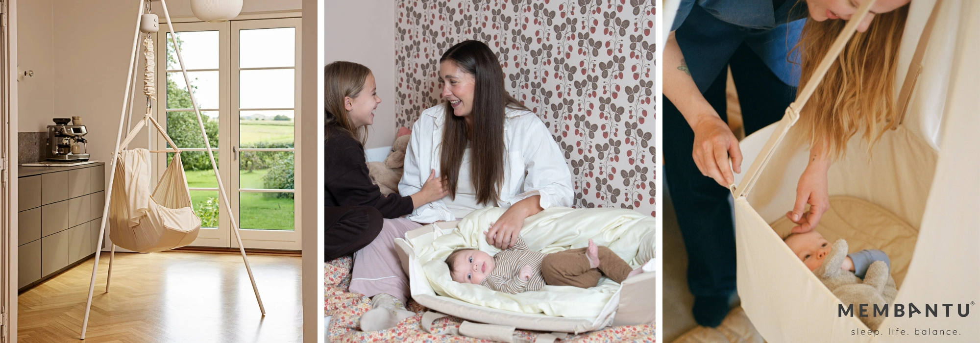 Membantu - produkter for babyens søvn.