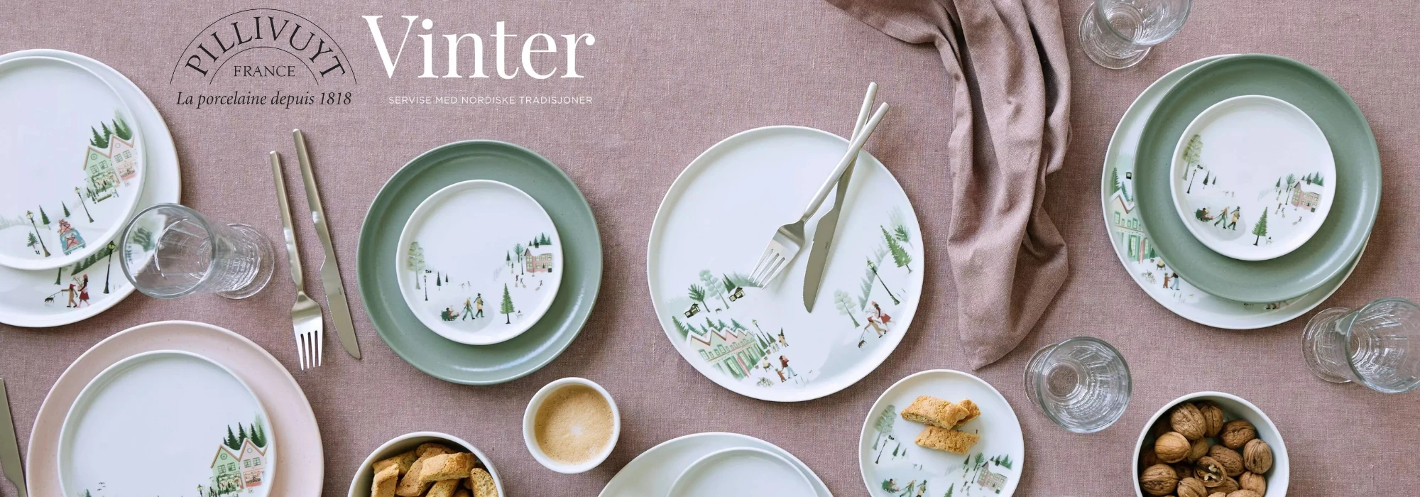 Pillivuyt Vinter Juleservise